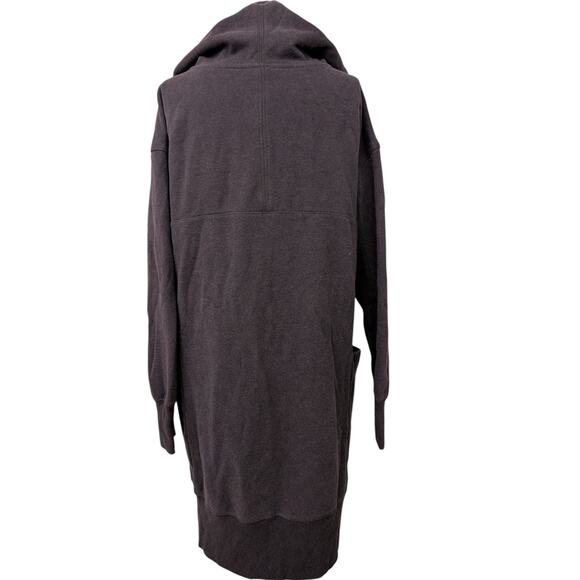 Lululemon Karmacollected Hooded Wrap Jacket Heathered Rich Earth - Picture 5 of 16